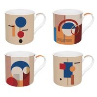 4 mugs 30 cl bauhaus - Visuel 0