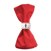 4 ronds de serviette NUTCRACKER - Visuel 3