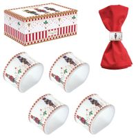 4 ronds de serviette NUTCRACKER - Visuel 2