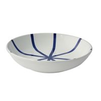 Saladier bas dolce vita bleu 30 cm - Visuel 0