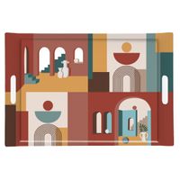 Plateau 49 x 34 cm illusion - Visuel 0