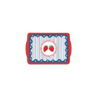 Plateau rectangulaire FRUIT MANIA - Visuel 1