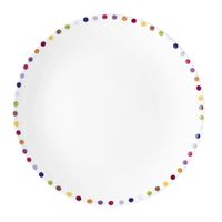 Assiette plate CONFETTIS 27 cm - Visuel 1
