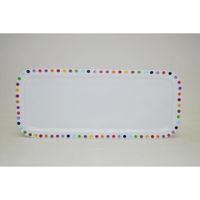 Plat à cake CONFETTIS 37x15,5 cm - Visuel 1