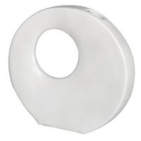 Vase rond blanc 38 x 36 cm - Visuel 0