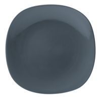 Assiette plate Square gris foncé - Visuel 0