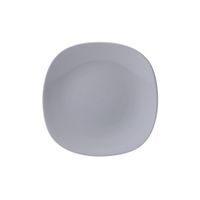 Assiette plate Square gris clair - Visuel 0