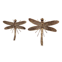 Lot de 2 libellules décoratives - Visuel 1