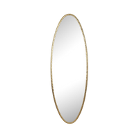 Miroir ovale or - Visuel 0