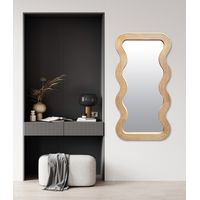 Miroir Vagues bois - Visuel 1