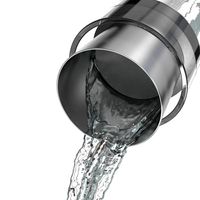 Carafe Flow Slim 1L inox - Visuel 2