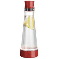 Carafe FLOW SLIM 1 L rouge - Visuel 0