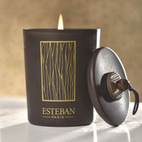 Bougie décorative parfumée & rechargeable 180g Cèdre - Visuel 1