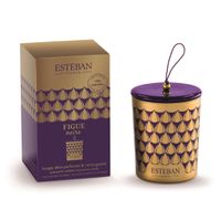 Bougie décorative parfumée & rechargeable 180g Figue Noire - Visuel 0