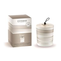Bougie décorative parfumée rechargeable 180g Rêve blanc - Visuel 0