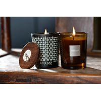 Bougie décorative parfumée & rechargeable 180g Teck & Tonka - Visuel 2