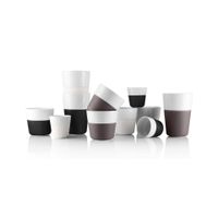 Set de 2 Mugs à expresso duo gris foncé - Visuel 1