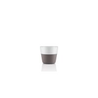 Set de 2 Mugs Lungo duo gris foncé - Visuel 0