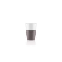 Set de 2 Mugs Café latte duo gris foncé - Visuel 0