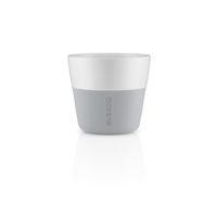 Set de 2 Mugs Lungo duo gris clair - Visuel 0