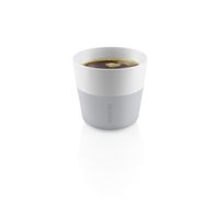Set de 2 Mugs Lungo duo gris clair - Visuel 1