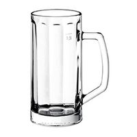 Chope de bière LEO OPTIQUE 39 cl - Visuel 0