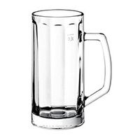 Chope de bière LEO OPTIQUE 39 cl - Visuel 1