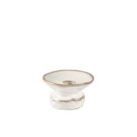 Bougeoir blanc 6 cm - Visuel 0