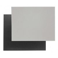 Set de table réversible 30x40 gris/noir - Visuel 1