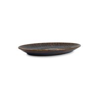 Plat de service Resto brun bleu - Visuel 2