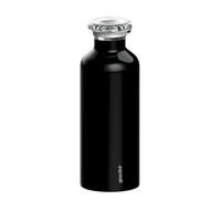 Bouteille isotherme 500 ml noir - Visuel 0
