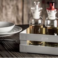 Huilier / Vinaigrier en verre 250 ml - Visuel 1