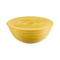 Saladier avec couvercle Tierra jaune 25 cm - Visuel 0