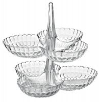 Lot de 2 plats à hors d'œuvre TIFFANY transparent - Visuel 1
