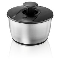 Essoreuse à salade PUSH IT acier inoxydable 25 cm - Visuel 0