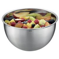 Lot de 3 bols inox avec couvercle - Visuel 4