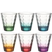 Lot de 6 Verres bas Peps multicolore - Visuel 0