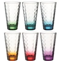 Lot de 6 Verres haut Peps multicolore - Visuel 0