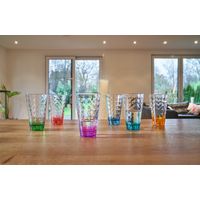 Lot de 6 Verres haut Peps multicolore - Visuel 1