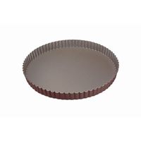 Tourtière Ronde Cannelée 28cm - Visuel 0