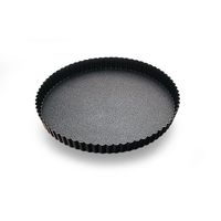 Moule à tarte cannelée fond fixe 32 cm - Visuel 0