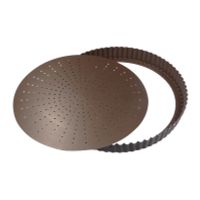 Moule à tarte perforé 28 cm - Visuel 0