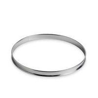 Cercle à tarte inox D.24 cm H. 2 cm - Visuel 0