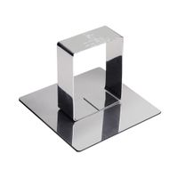 Poussoir carré 6,8 x 6,8 cm - Visuel 0