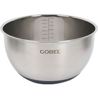 Bol inox fond silicone 24 cm - Visuel 0