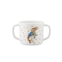Tasse d'apprentissage antidérapante pierre lapin multicolore 160 ml - Visuel 2