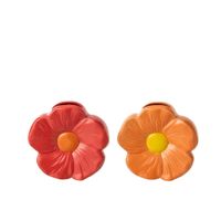 Vase fleur porcelaine T.S - Visuel 0