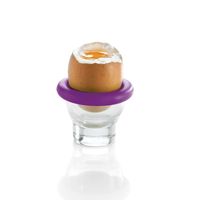 Coquetier verre et silicone Colourworks - Visuel 0