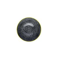 bol Buddha bowl - motifs fleurs noires - Visuel 1