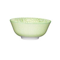 Bol Buddha bowl - motifs tuiles vertes - Visuel 0